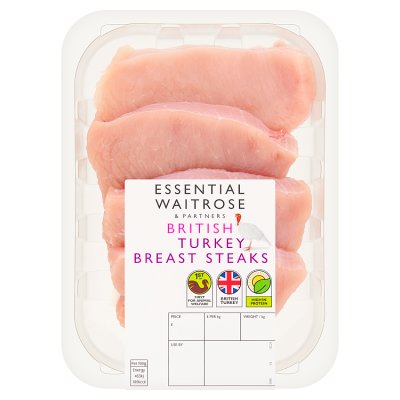 Essential British Turkey Breast Steaks