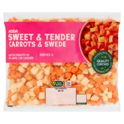 ASDA Sweet & Tender Carrots & Swede 500g