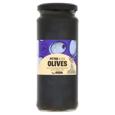 ASDA Pitted Black Olives 310g