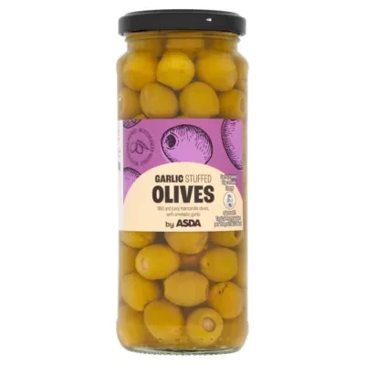 ASDA Garlic Stuffed Olives 340g