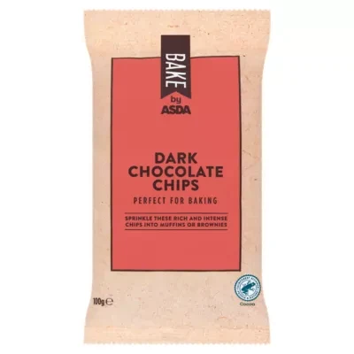 BAKE by ASDA Bake Dark Chocolate Chips 100g