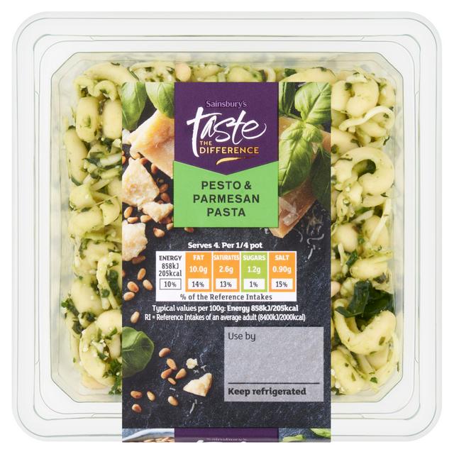 Sainsbury's Pesto Parmesan Pasta, Taste the Difference 400g