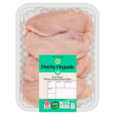 Duchy Organic Chicken Breast Fillets 4