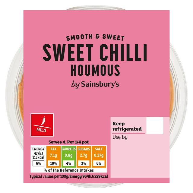 Sainsbury's Sweet Chilli Houmous 200g
