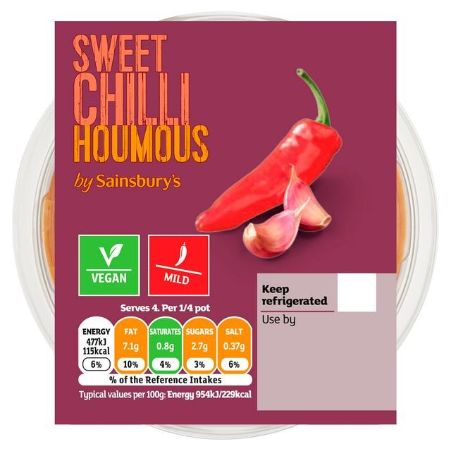 Sainsbury's Sweet Chilli Houmous 200g
