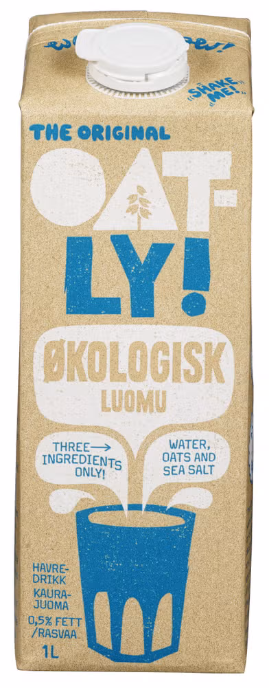 Økologisk havredrikk 1 l
