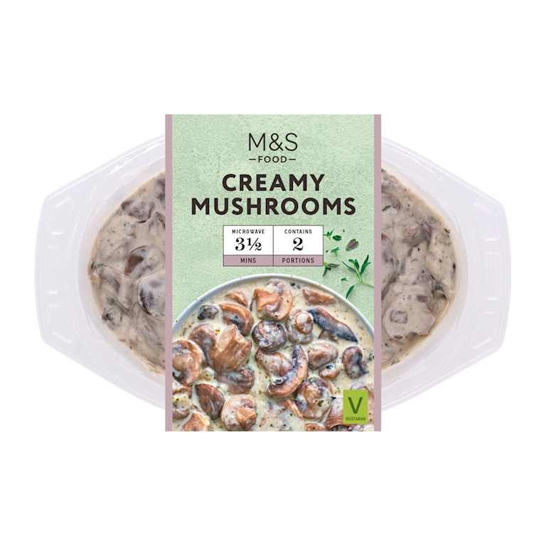 M&S Creamy Mushrooms