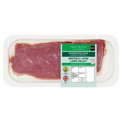 Waitrose British Lamb Loin Fillet