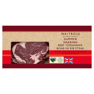 Waitrose British Beef Tomahawk Steak
