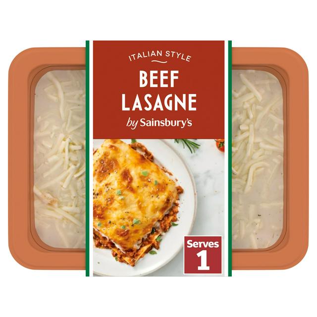 Sainsbury's Beef Lasagne Ready Meal For 1 400g
