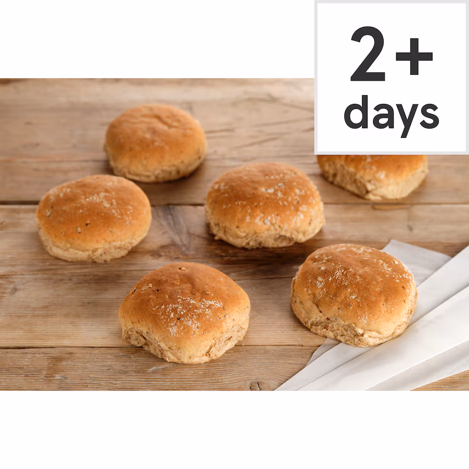 Malted Grain Soft Roll 6 Pack