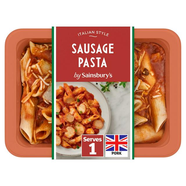 Sainsbury's Sausage Pasta Bake Ready Meal For 1 400g