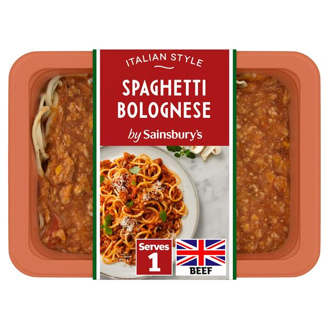 Sainsbury's Spaghetti Bolognese Ready Meal For 1 400g