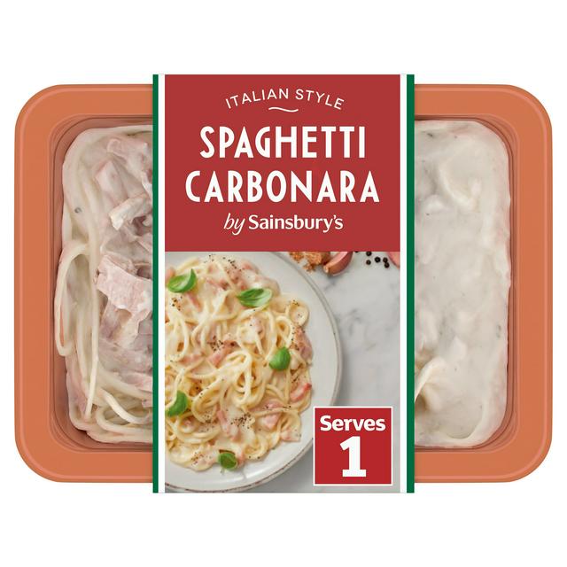 Sainsbury's Spaghetti Carbonara Ready Meal For 1 400g