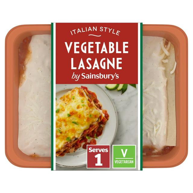 Sainsbury's Vegetable Lasagne Ready Meal For 1 400g