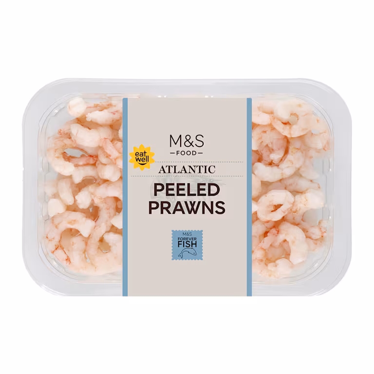 M&S Atlantic Peeled Prawns