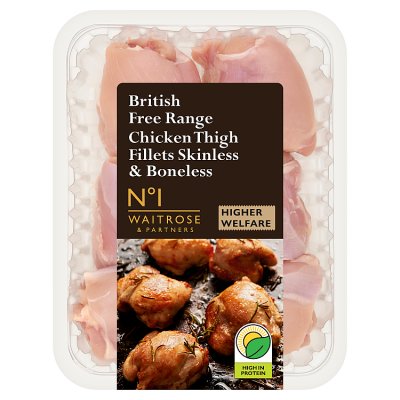 No.1 British Free Range Chicken Thigh Fillets