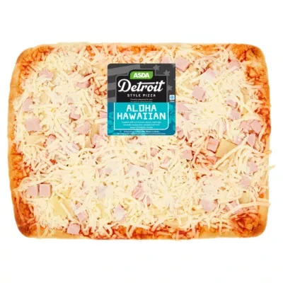 ASDA Aloha Hawaiian Detroit Style Pizza