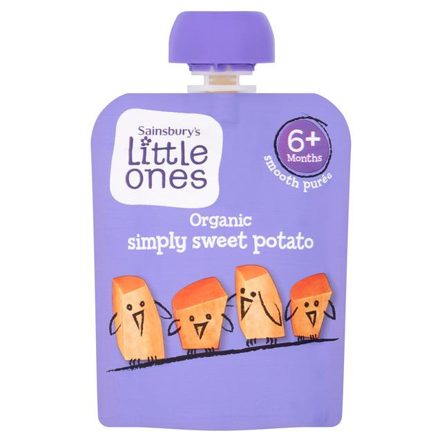 Sainsbury's Little Ones Organic Simply Sweet Potato 6+ Months 70g
