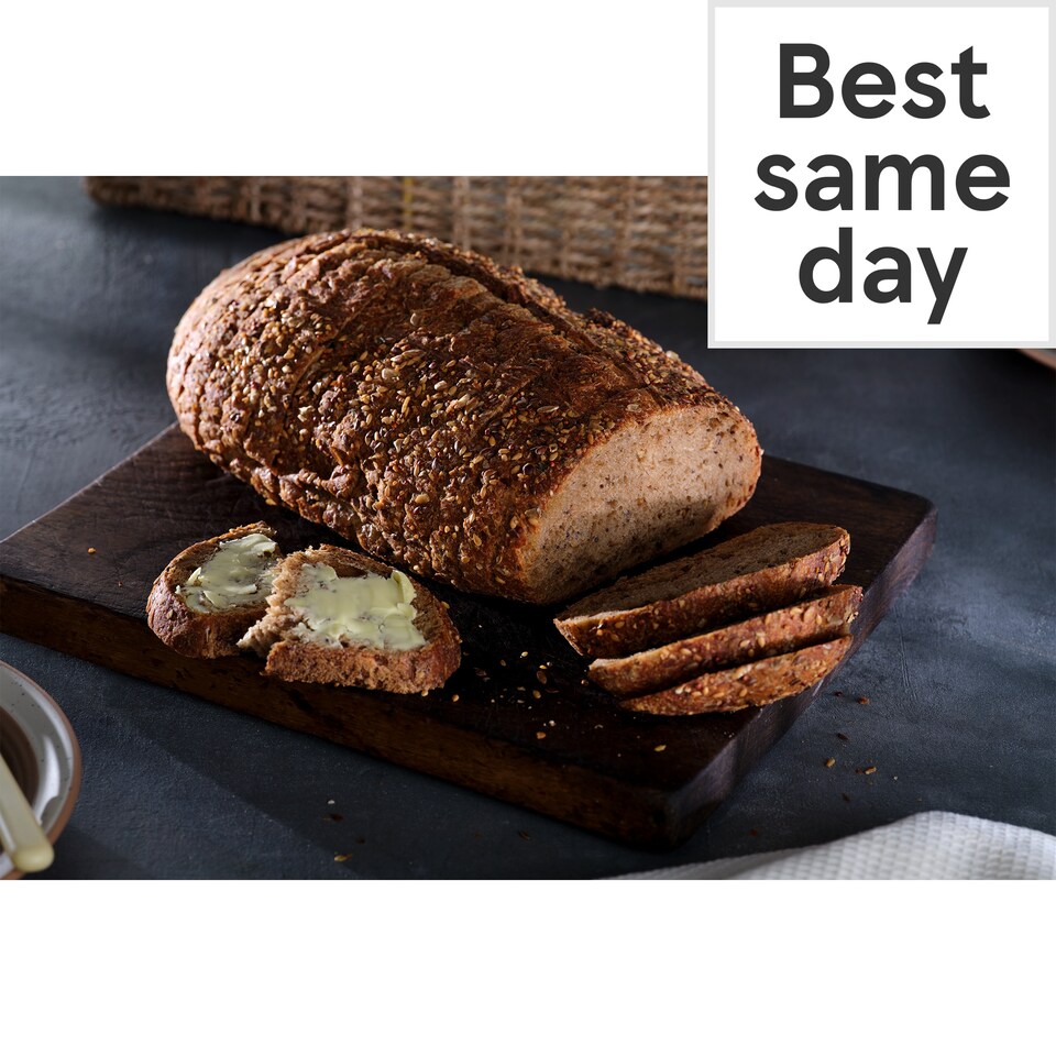 Tesco Finest Seeded Sourdough Sliced Loaf 800 Grams
