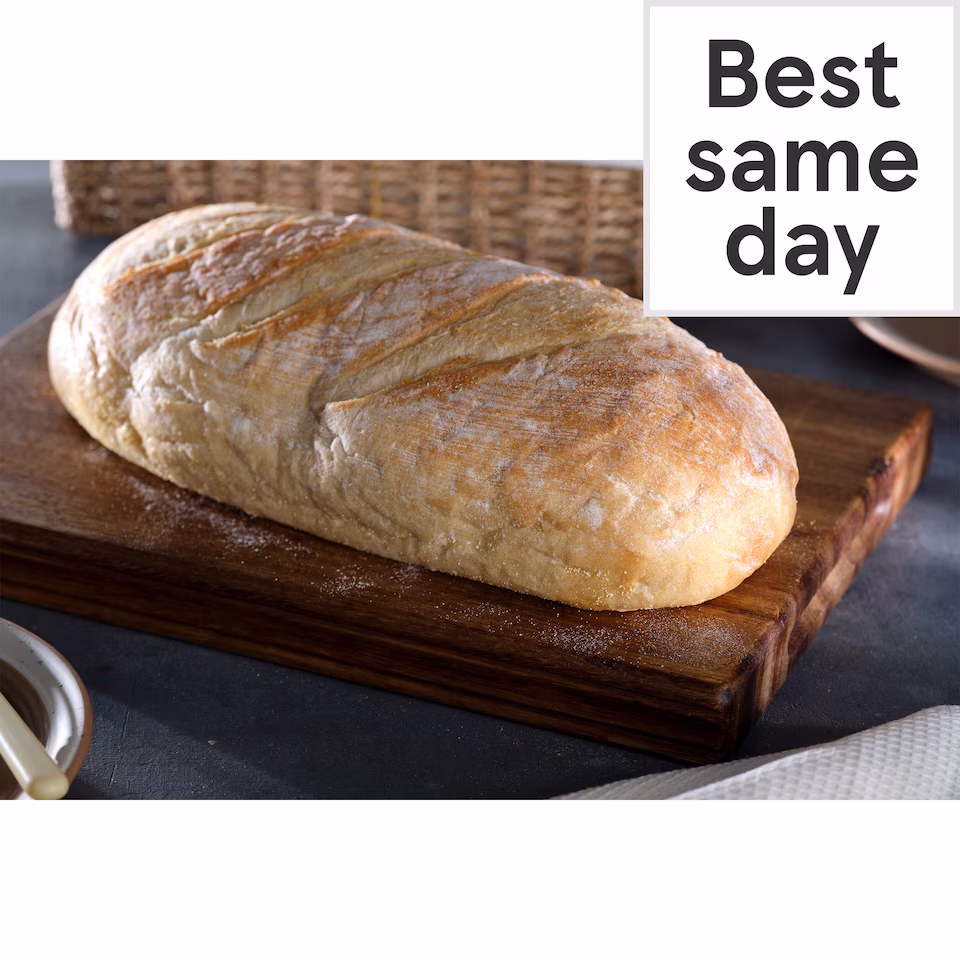 Tesco Finest Stonebaked White Crusty Bloomer 600G