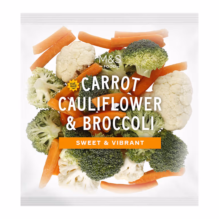 M&S Carrot, Cauliflower and Broccoli