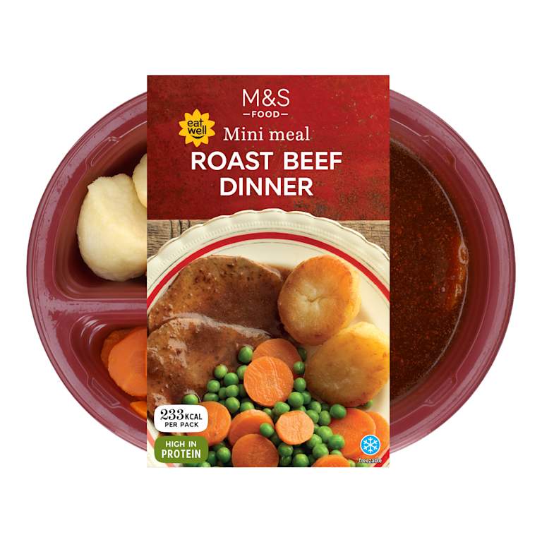 M&S Roast Beef Dinner