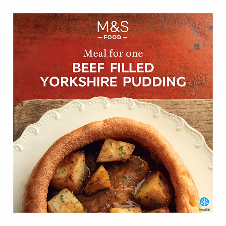 M&S Meal For One Beef Filled Yorkshire Pudding