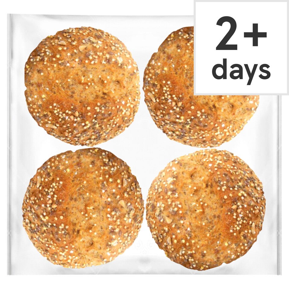 Tesco Ancient Grain Rolls 4 Pack