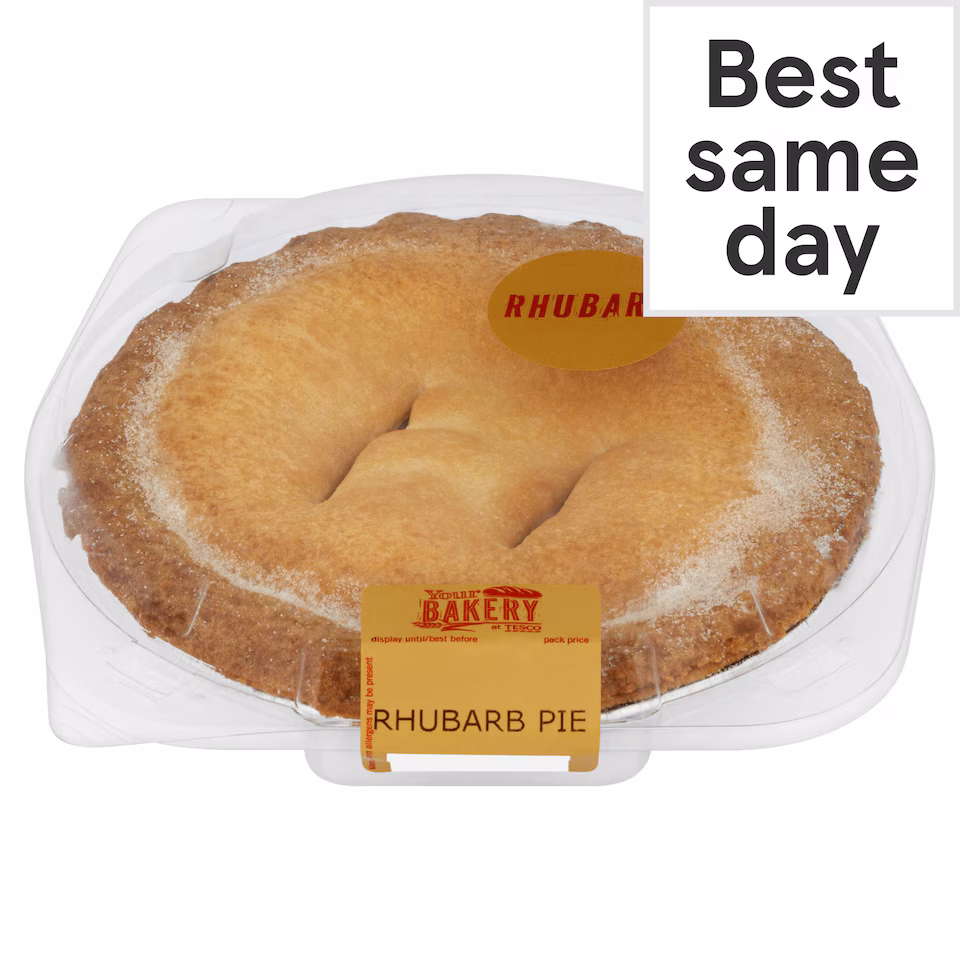 Tesco Rhubarb Pie