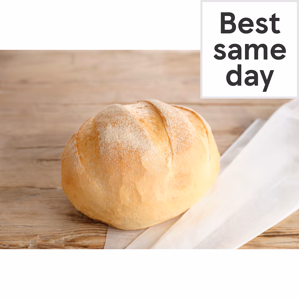 Tesco White Crusty Cob