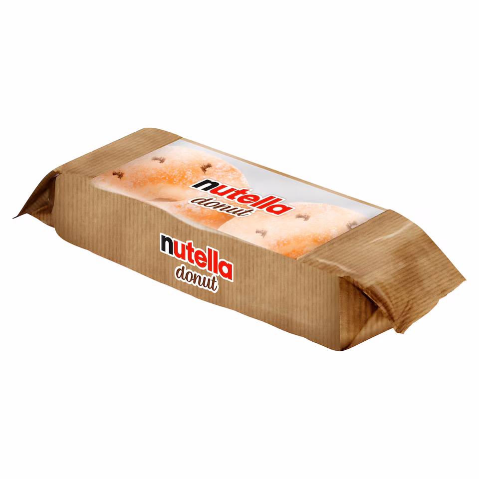 Nutella Chocolate & Hazelnut Ring Donut 2 Pack