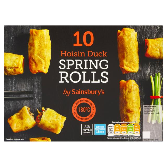 Sainsbury's Duck Spring Rolls 10 200g