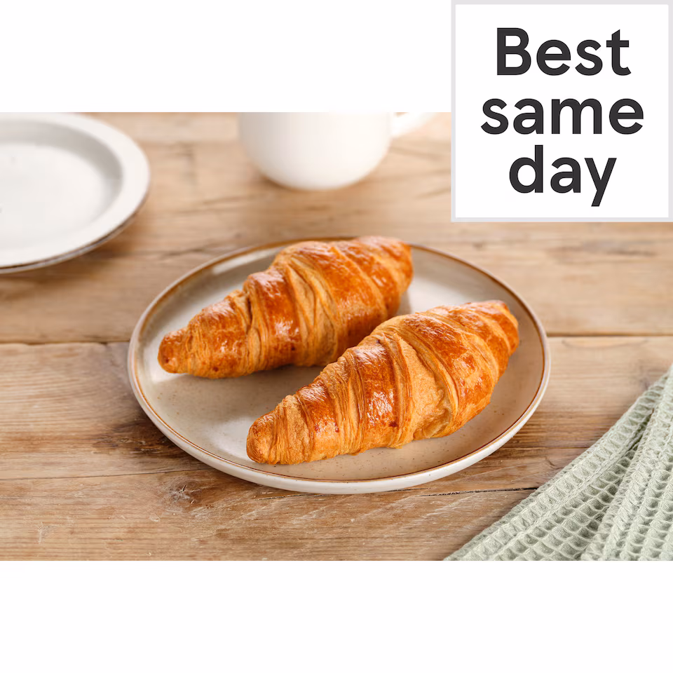 Tesco All Butter Croissant 2 Pack