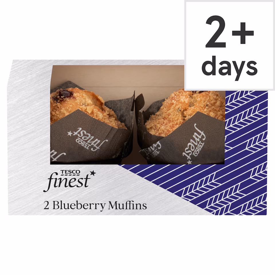 Tesco Finest Blueberry Muffin 2 pack