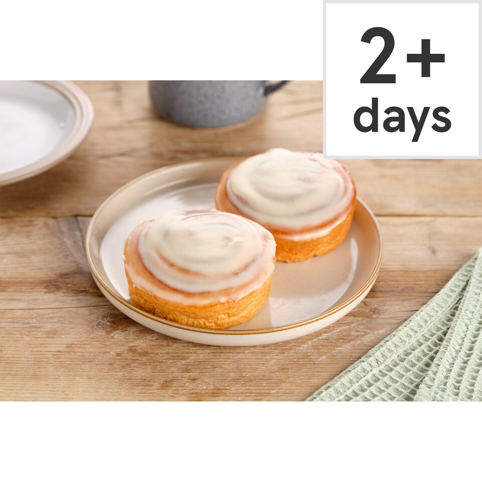 Tesco Cinnamon Buns 2 Pack
