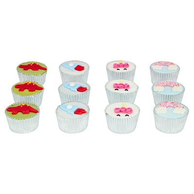 Fondant Topped Cupcake