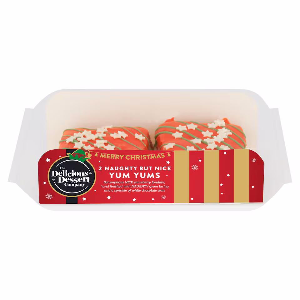The Delicious Dessert Company Naughty but Nice Yum Yums 2 Pack