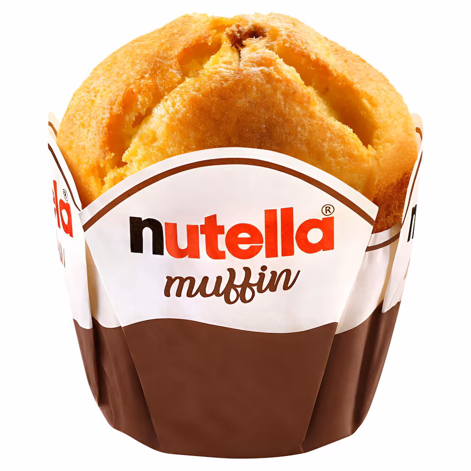 Nutella Chocolate & Hazelnut Muffin 2 Pack