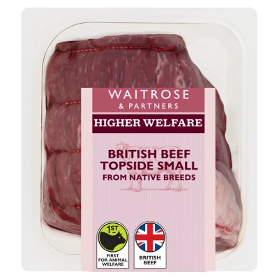 Waitrose British Native Breed Small Beef Topside