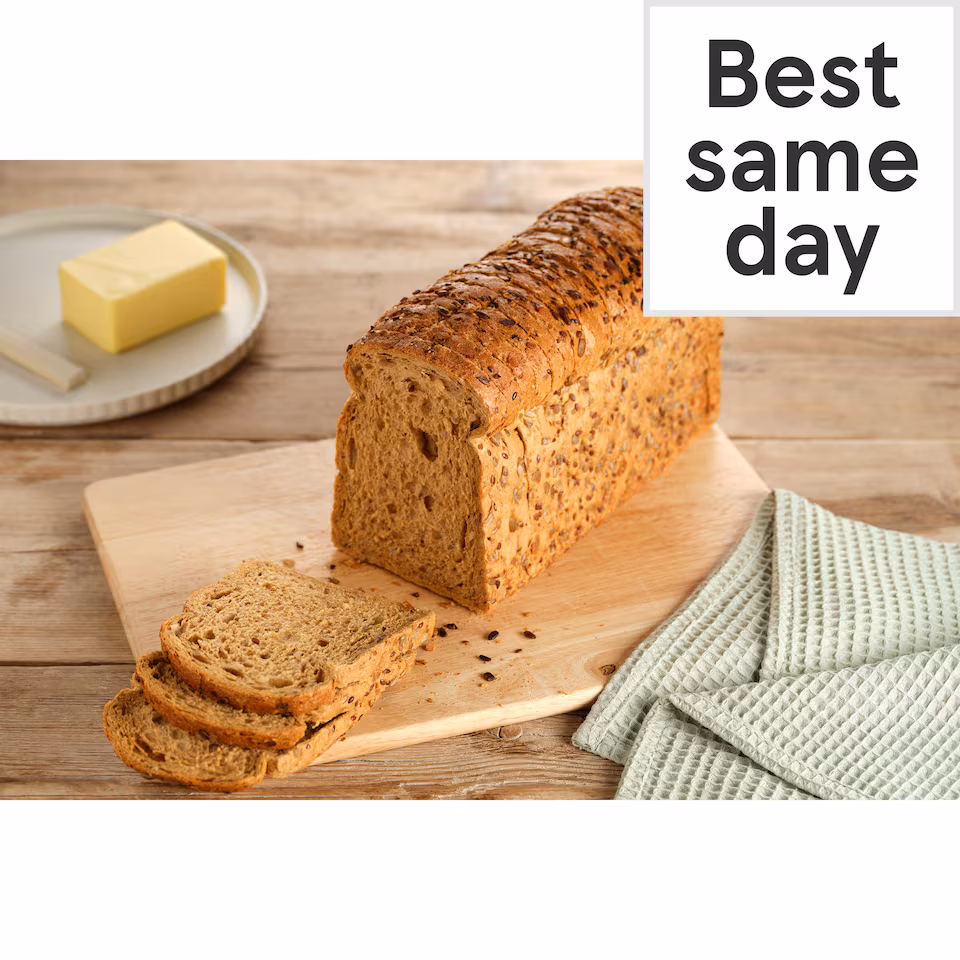 Tesco Hi Fibre Seed Loaf 800G Sliced