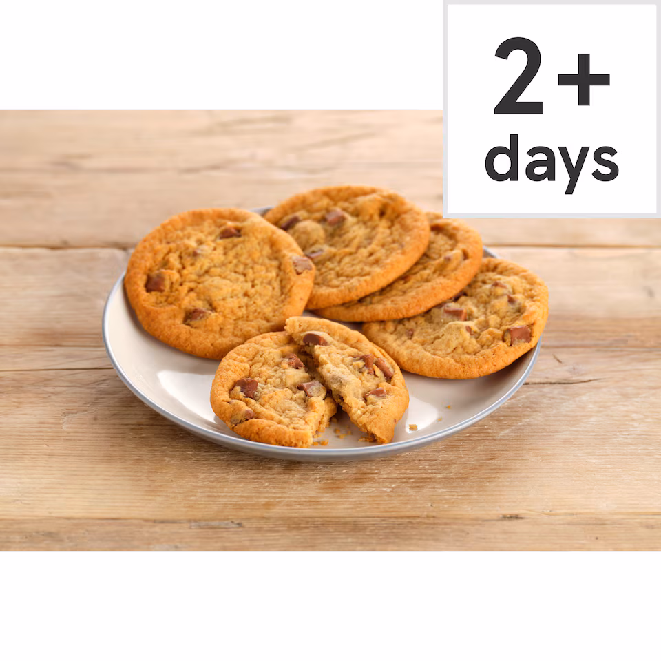 Tesco Milk Chocolate Cookies 5 Pack