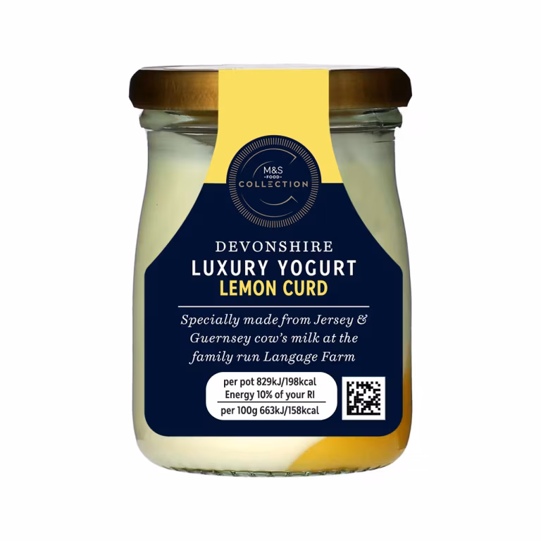 M&S Collection Devonshire Luxury Lemon Curd Yogurt