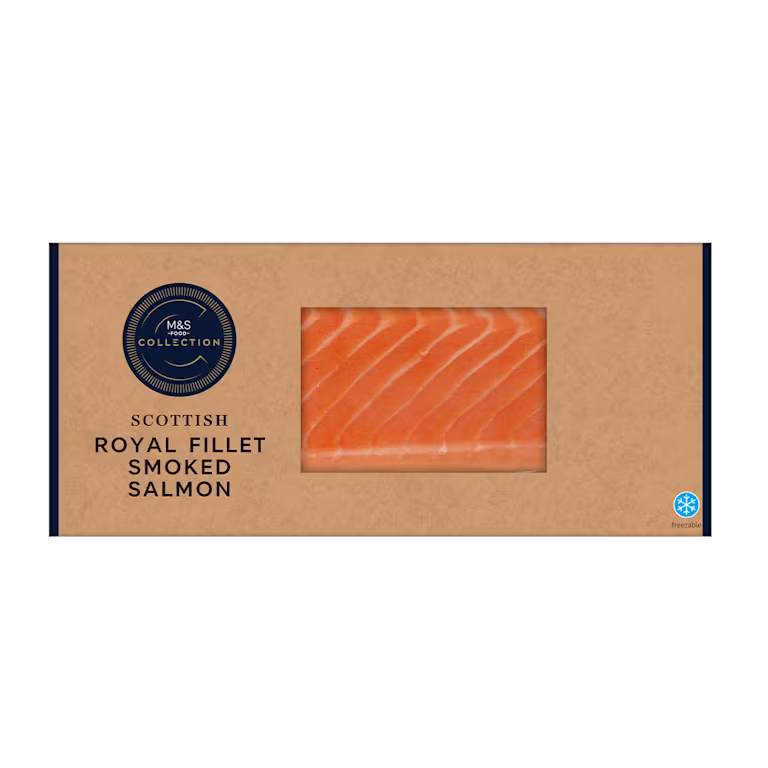 M&S Collection Scottish Royal Fillet Smoked Salmon