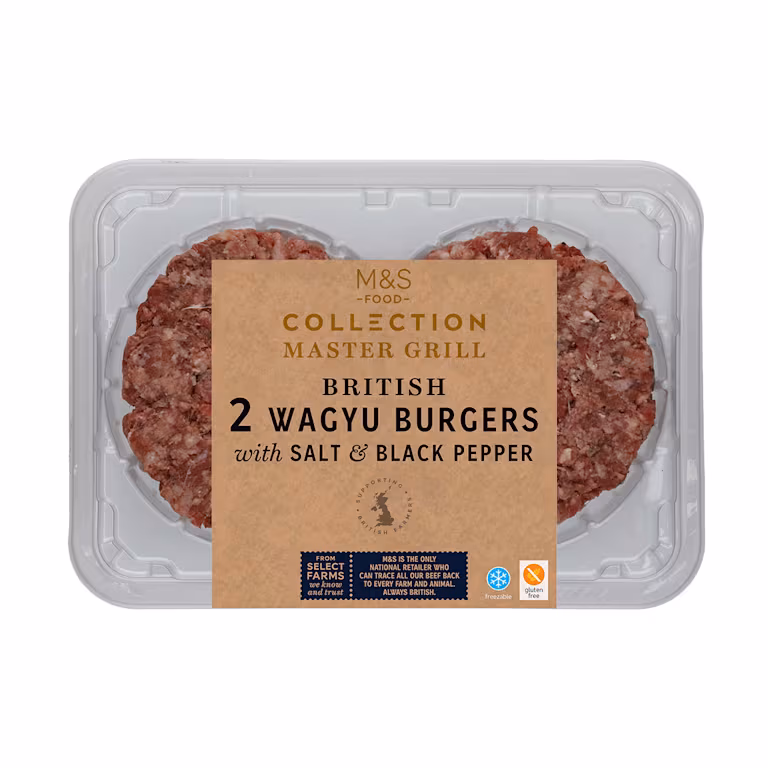 M&S Collection British Wagyu Beef Burgers