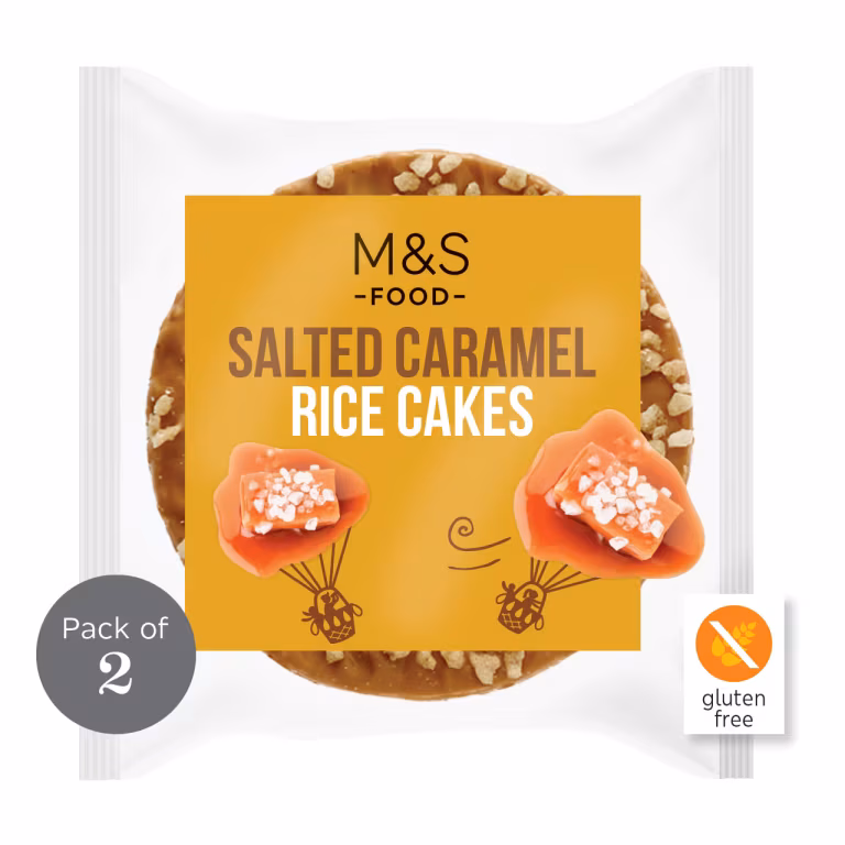 M&S Salted Caramel Rice Cakes