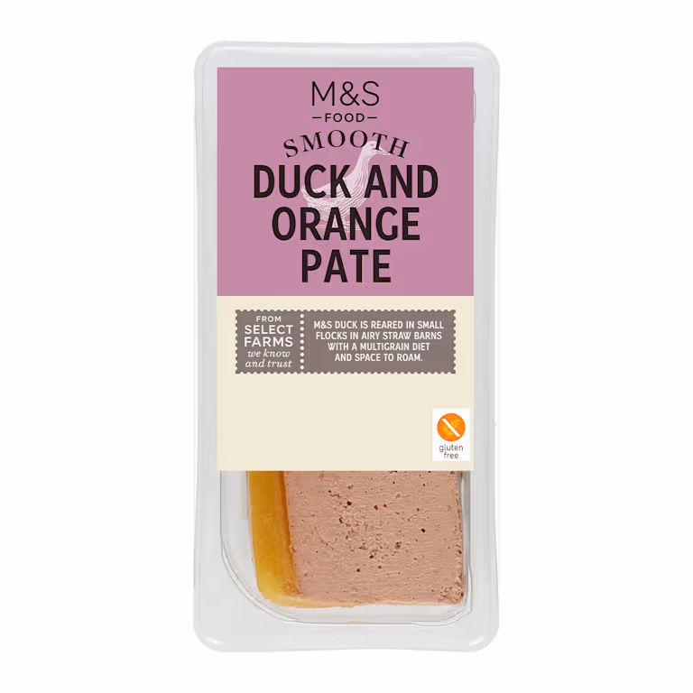 M&S Smooth Duck and Orange Pâté