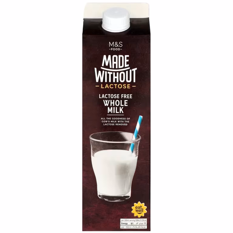 M&S Lactose Free Whole Milk