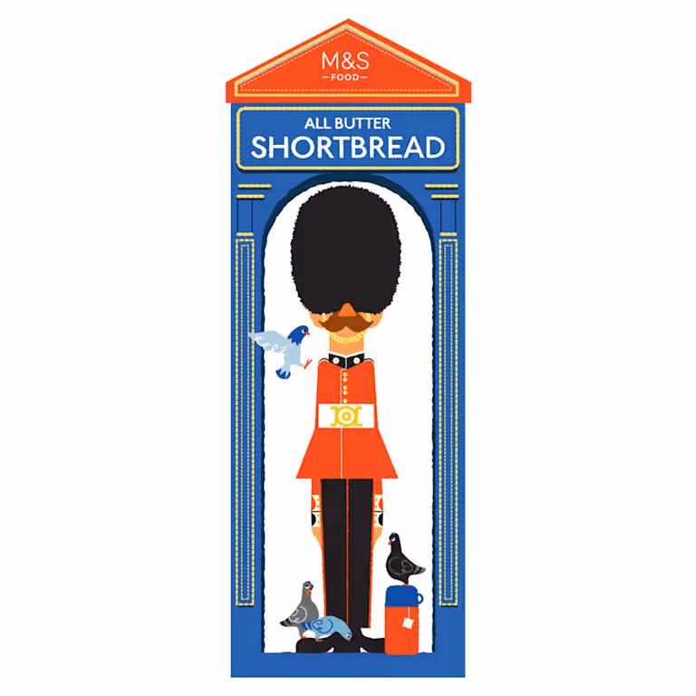 M&S All Butter Shortbread Sentry Tin