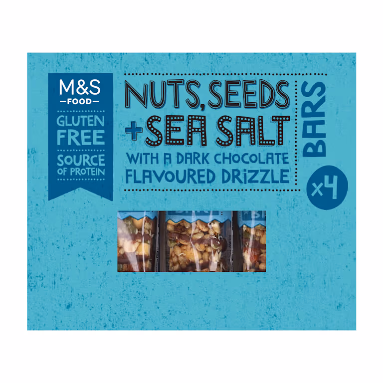 M&S Nuts, Seeds and Sea Salt Bars